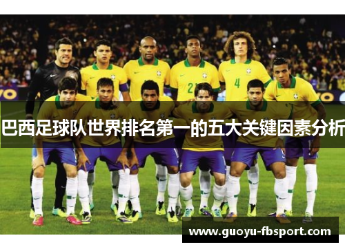 巴西足球队世界排名第一的五大关键因素分析